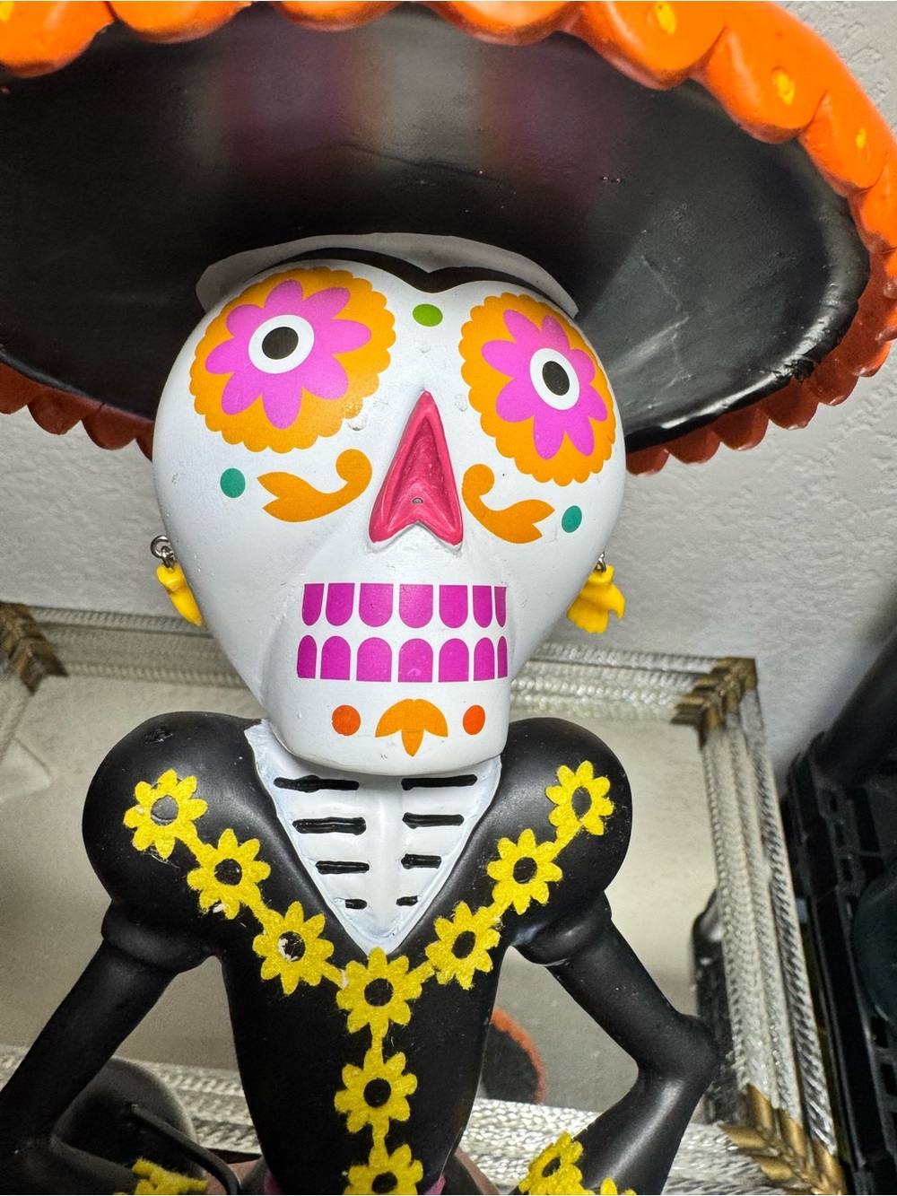 Dia de Muertos Collection La Catrina Sugar Skull Figurine Target - Picture 12 of 13